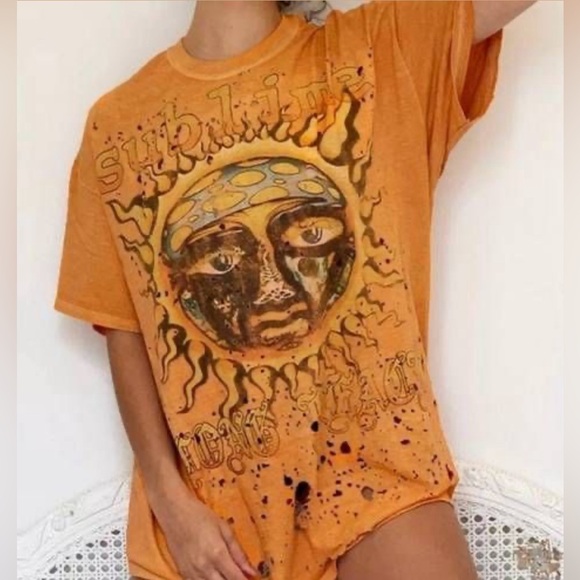 Urban Outfitters Sublime Distressed Tee dress - Picture 5 of 5